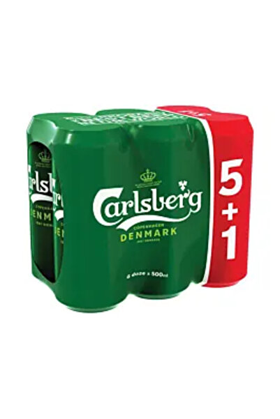 Carlsberg Bere blondă (5+1) x 0,5 L
