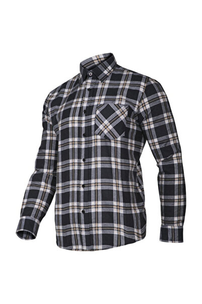 LAHTI Camasa flanel cu carouri / bleumarin - 3xl/h-194