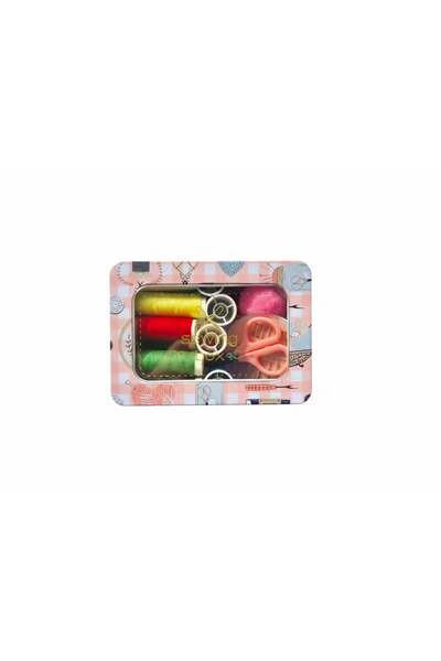 Liva Craft Set portabil de cusut mini – Reparații practice cu cutie metalică ...