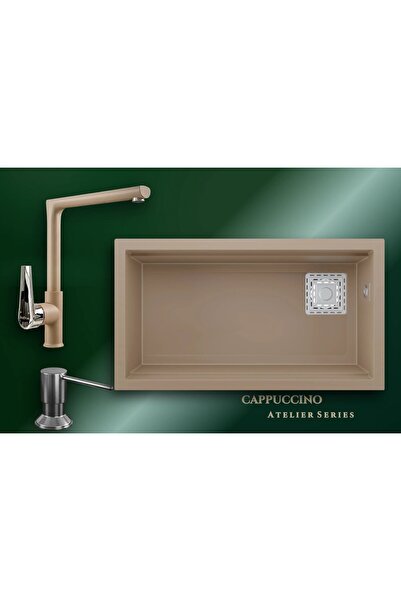 RealStone Cappuccino Atelier Series Almila & Vesta Premium Mutfak Koleksiyonu