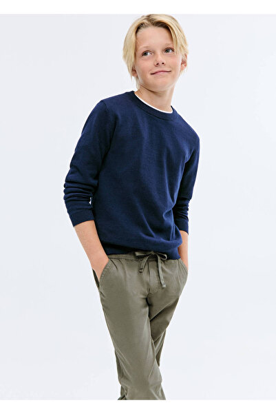 MANGO Kids Pulover casual din bumbac