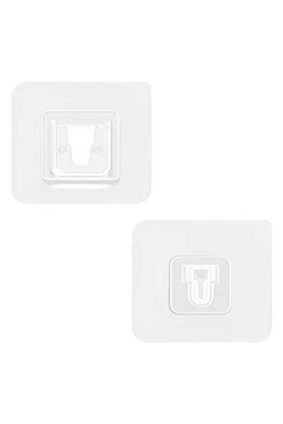 OEM Cârlige Autocolante Decorative, Seethrough, 6x6cm, 6cm