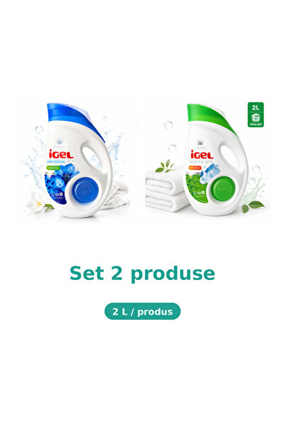 Igel Set 2 Produse Igel, Mix Universal, White