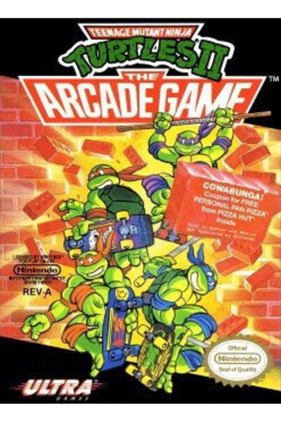 KONAMI Teenage Mutant Ninja Turtles II: Το Arcade Παιχνίδι NES (Μεταχειρισμένο)