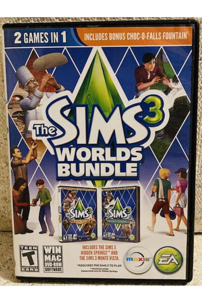 Other The Sims 3 Worlds Bundle Παιχνίδι PC (Μεταχειρισμένο)