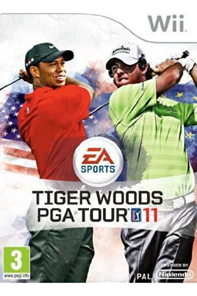 Electronic Arts Τάιγκερ Γουντς PGA Tour 11 Παιχνίδι Wii (Μεταχειρισμένο)