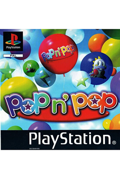 Sony Pop'n Pop Pop Edition Παιχνίδι PS1 (Μεταχειρισμένο)