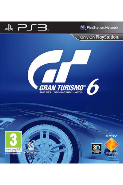 Sony Gran Turismo 6 Παιχνίδι PS3 (Μεταχειρισμένο)