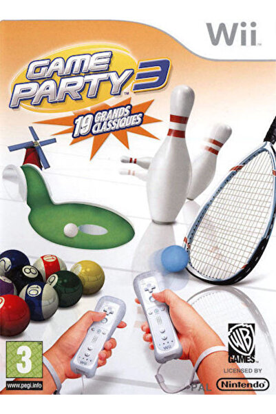 Warner Bros Games Game Party 3 Παιχνίδι Wii (Μεταχειρισμένο)