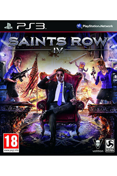 Deep Silver Saints Row IV Παιχνίδι PS3 (Μεταχειρισμένο)