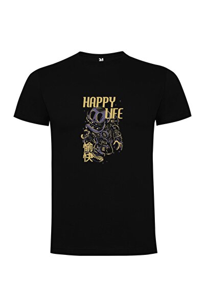 iLovePrints Life is Happy Art Tshirt