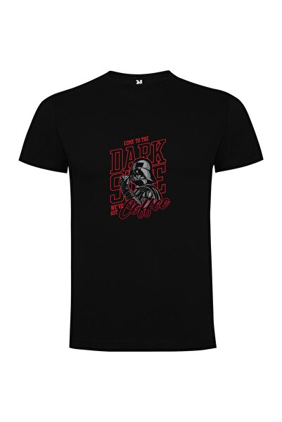 iLovePrints Coffee with Darth Tshirt