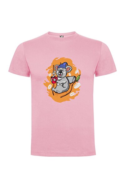 iLovePrints Koala Brews Melodious Coffee Tshirt