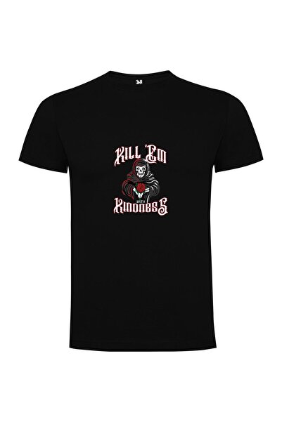 iLovePrints Deathly Roses Tshirt