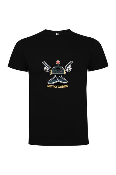 iLovePrints Retro Gaming Gunslinger Tshirt