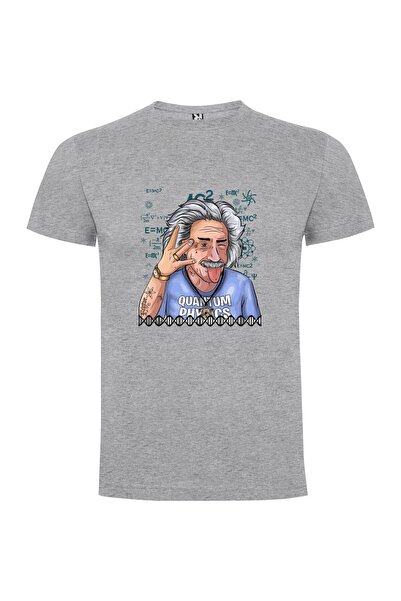 iLovePrints Quantum Einstein Face Tshirt