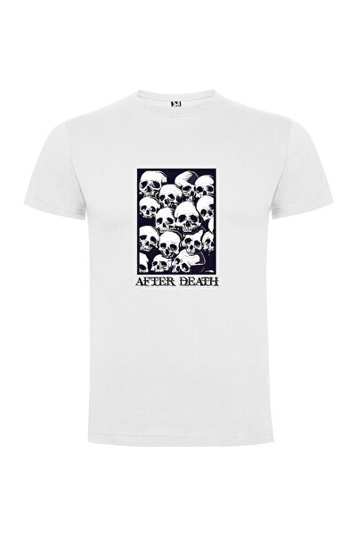 iLovePrints Skull Afterlife Design Tshirt