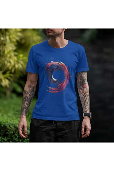 iLovePrints Abstract Cosmic Swirl Tshirt