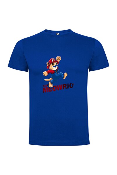 iLovePrints Mario Meow Cap Tshirt