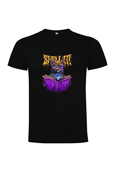 iLovePrints Feline Occult Reader Tshirt