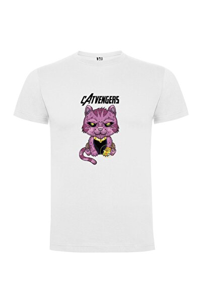 iLovePrints Purrfect Marvel Cat-ventures Tshirt