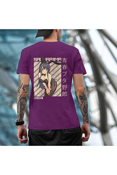 iLovePrints Anime Character in Bunny Suit Tshirt