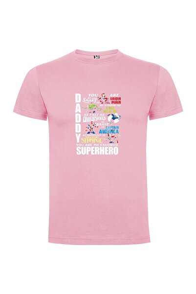iLovePrints Daddy's Marvelous Heroes Tshirt