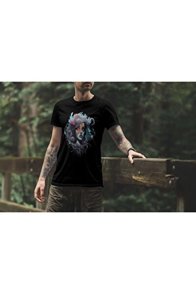 iLovePrints Abstract Artistic Portrait Tshirt