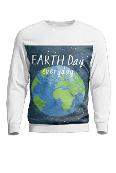 iLovePrints Μακρυμάνικη Μπλούζα Ecology Ημέρα του πλανήτη