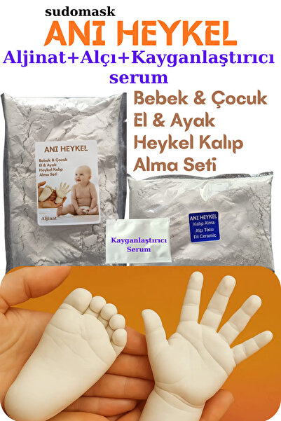 SUDOMASK Anı Heykel 3D Kalıp Seti Bebek & Çocuk İçin