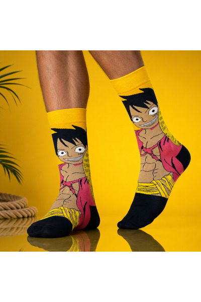 Çorap Kurdu Patterned Colorful Fun Unisex Socks