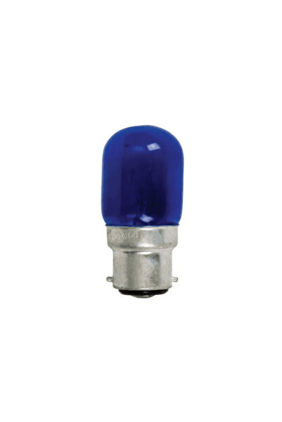 Generic Λαμπάκι Νυκτός Πυρακτώσεως 3-5W, για Ντουί B22 (μπαγιονέτ), Μπλε