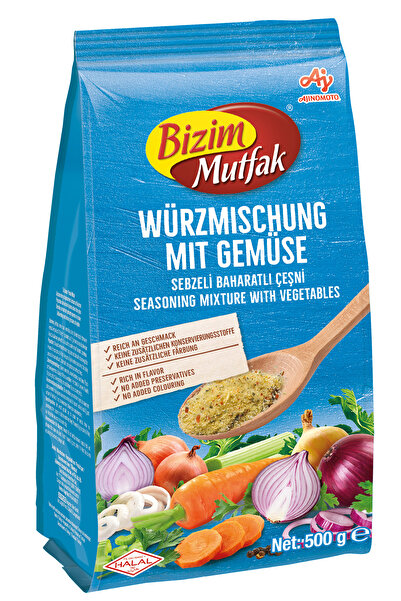 Bizim Mutfak Vegetable Seasoning Salt 500g | All Purpose Vegetable Seasoning ...