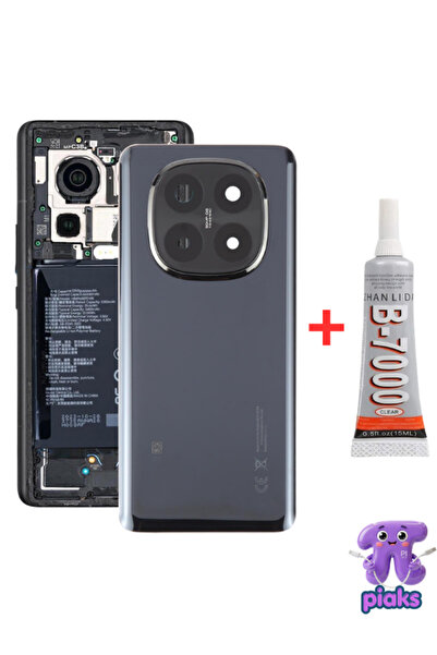 Piaks Redmi Note 14 Pro+ Plus Arka Kapak Pil Batarya Kapağı Kamera Lensli 241...