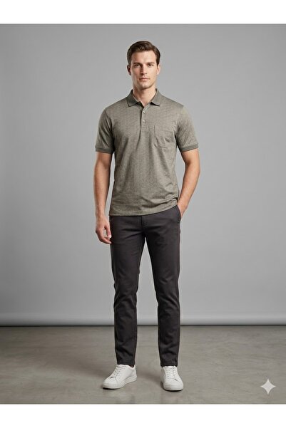 centilmen Men's Polo Collar Casual T-Shirt 2617023