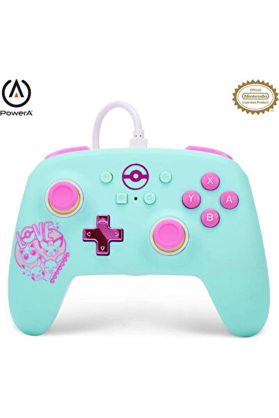Powera Ενισχυμένο Ενσύρματο Χειριστήριο για Switch Pokemon: Sweet Friends
