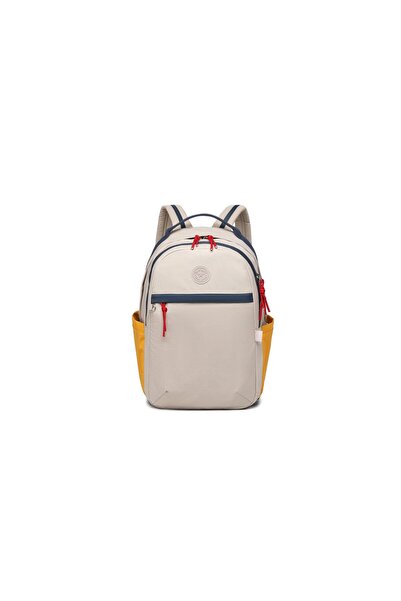 SMART BAGS Rucsac unisex SMARTBAGS de dimensiuni mari 2022-3182 BEJ MUSTARDE ...