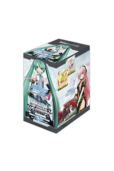Bushiroad Weiss Schwarz Hatsune Miku Project DIVA F Booster Box