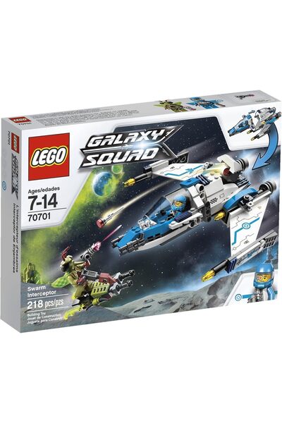 LEGO جالاكسي سكواد سوارم إنترسبتور 70701