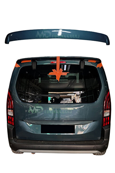 md tuninggaraj Fiat Doblo 2024-2026 (KİAMA BLUE BOYALI) MD Model SPOİLER