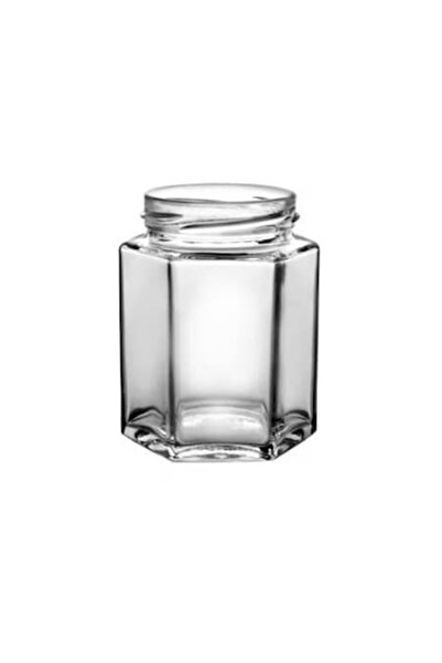 Clini Set de 33 borcane hexagonale de 196 ml cu capace fi 58
