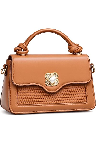 Generic Women's Elegant Vegan Leather Clutch Purse, Small Woven Crossbody Sho...