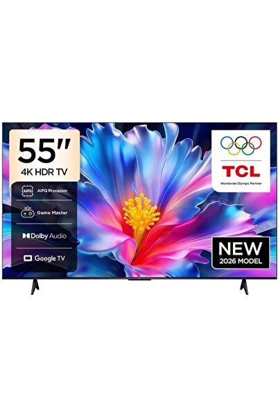 TCL 55-Inch 4K LED TV, Google TV, 120Hz Refresh Rate, Dolby Audio, 4 HDMI Por...