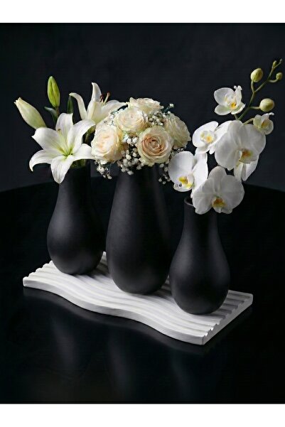 CANSEB Elegance Elegance Series - Set of Four Vases - Colorful - Decorative S...