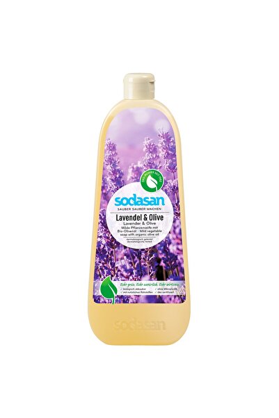 Sodasan Sapun lichid cu lavanda bio si masline bio rezerva