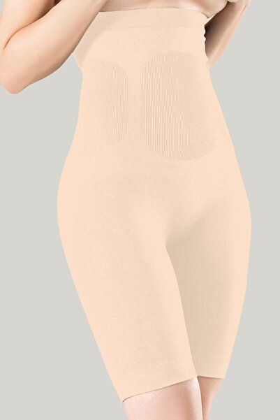 Miss Fit Dikişsiz Mideli Uzun Paça Korse Silikonlu 34389