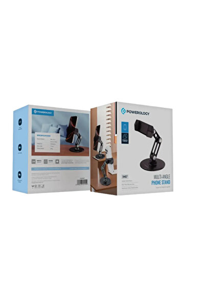 Powerology Multi-Angle Phone Stand Black