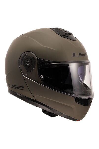 LS2 ÇENE AÇILIR KASK STROBE 2 MAT KUM ORJİNAL 3XL