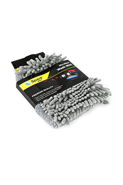 Caribre Spark ML7050 Mikrofiber Oto Yıkama Eldiveni Çizik Önleyici Yumuşak Doku