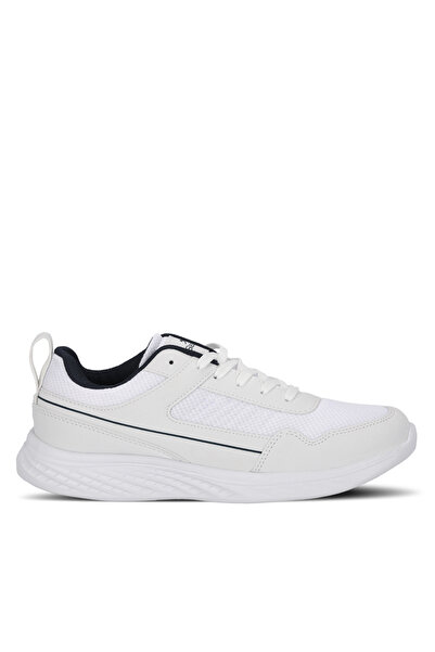Slazenger حذاء رياضي كاجوال للرجال من IGNASO I باللون الأبيض/الأزرق الداكن